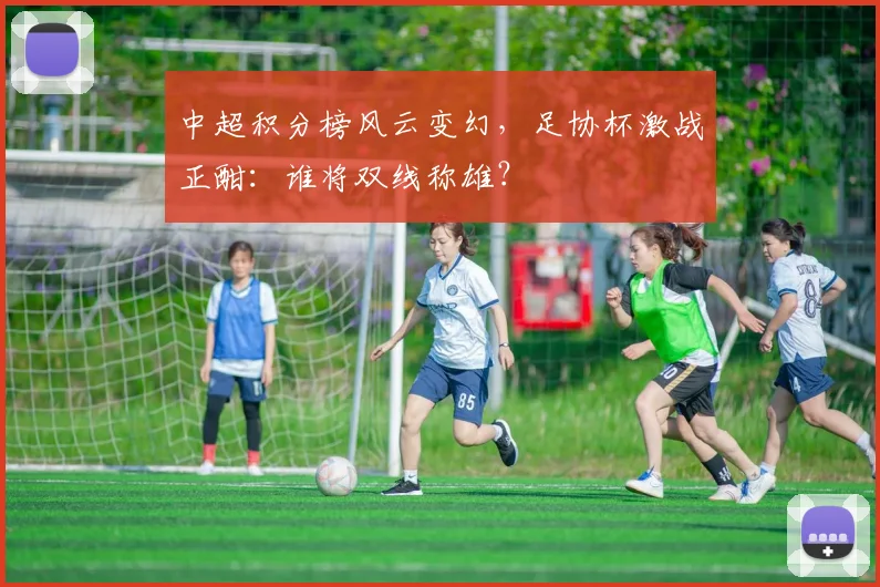 中超积分榜风云变幻，足协杯激战正酣：谁将双线称雄？