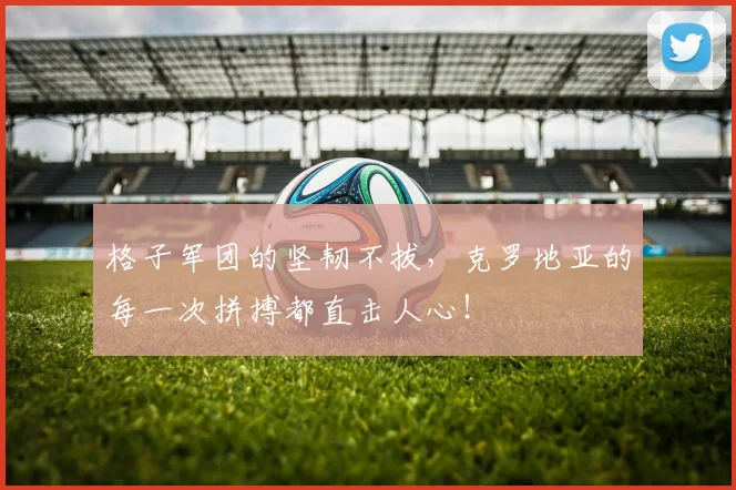 格子军团的坚韧不拔，克罗地亚的每一次拼搏都直击人心！